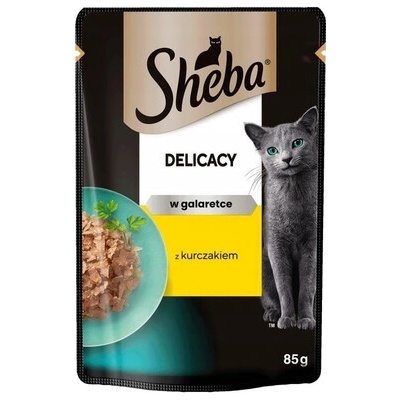 Sheba Delicacy kousky s kuřecím masem v želé 85 g