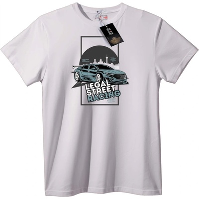 NOONEBRAND Тениска Легален Уличен Автомобил - 3XL, Black