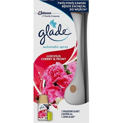 GLADE Automatic Spray Pivoňka & Višňa strojček + náplň 269 ml