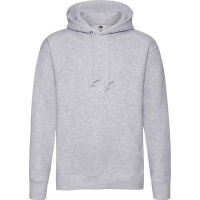 Premium Hooded Sweat Black heather grey