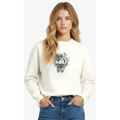 Dámska mikina MRU Teddy off white