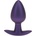 Ouch! Smooth Silicone Anal Plug Medium Metallic Purple