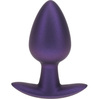 Ouch! Smooth Silicone Anal Plug Medium Metallic Purple