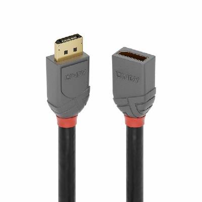 LNY-36496 : : DisplayPort 1.4 кабел, Anthra Line, 8K, A-A, M-F, удължителен, 1.0 м, 60Hz (LNY-36496)