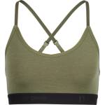 Heber Peak Дамско мериносово термобельо Heber Peak Women's MerinoMix165 PineconeHe. Soft Bra Merino base layer - Lucky Green - размер XS (115-2682-0211)
