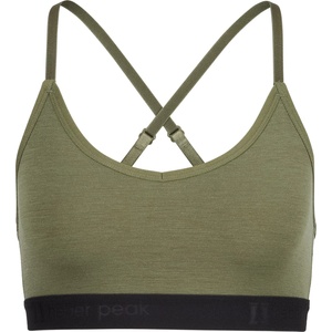 Heber Peak Дамско мериносово термобельо Heber Peak Women's MerinoMix165 PineconeHe. Soft Bra Merino base layer - Lucky Green - размер XS (115-2682-0211)