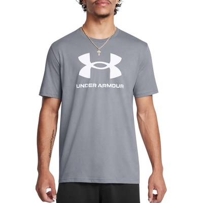 Under Armour Sportstyle Logo Update SS 1382911-036 šedé