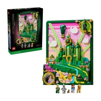 LEGO® Wicked - Emerald City Wall Art (75685)