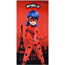 Stamion plážová osuška Kouzelná Beruška Miraculous Ladybug 70 x 140 cm