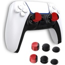 iPega P5006 PlayStation 5 controller cap set, black/red