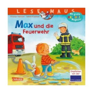 LESEMAUS 55: Max und die Feuerwehr | Sabine Kraushaar (ISBN: 9783551083555)