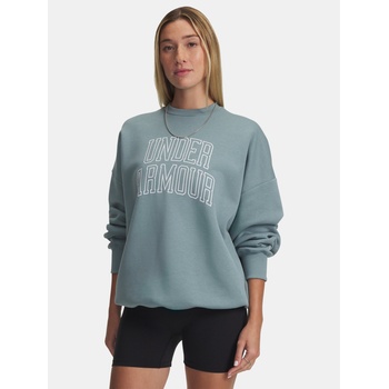 Under Armour Дамски суитшърт Under Armour Rival Flc OS Varsity Crew-GRN Under Armour | Zelen | ЖЕНИ | XS