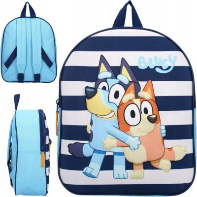 VADOBAG PREDŠKOLSKÝ BATOH JEDNOKOMOROVÝ BLUEY OH HAPPY DAYS 3D POTLAČ