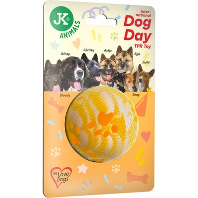 JK ANIMALS míč Dog Day 7,5 cm