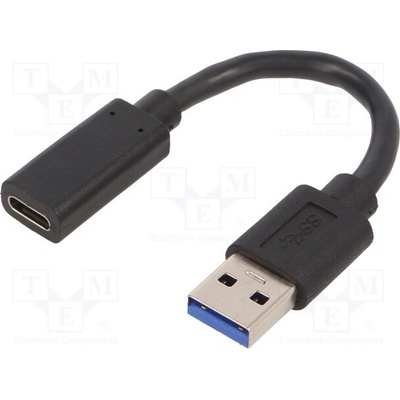 Gembird A-USB3-AMCF-01 USB 3.1. AM Female adaptér, 10cm, černý