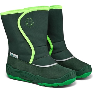 Affenzahn Детски зимни ботуши Affenzahn Kid's Schneestiefel Vegan Freezy Winter boots - Frog / Green - размер 23 (EU) (702-4544-0313)