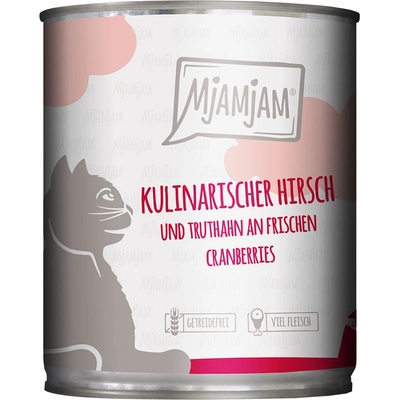 MjAMjAM kulinárska zverina a moriak s čerstvými brusnicami 6 x 0,8 kg