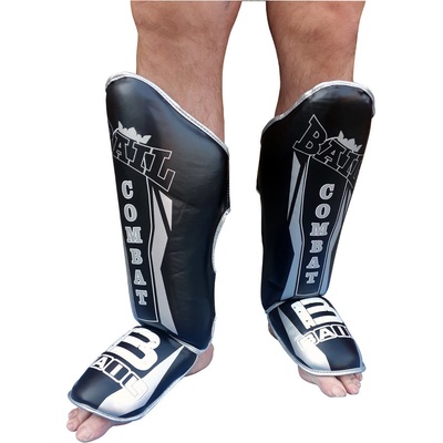 BAIL Elastické chrániče holeň - nárt 08, PU stříbrný – Zboží Dáma