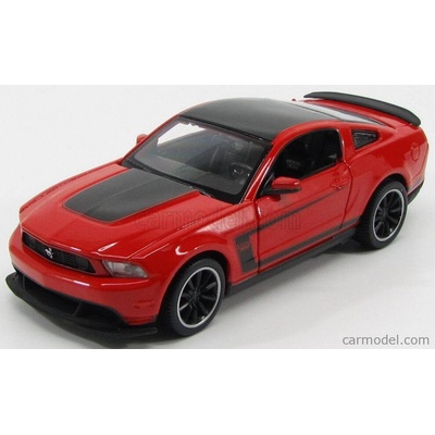 Maisto Ford usa Mustang Boss 302 2012 Oranžová Černá 1:24