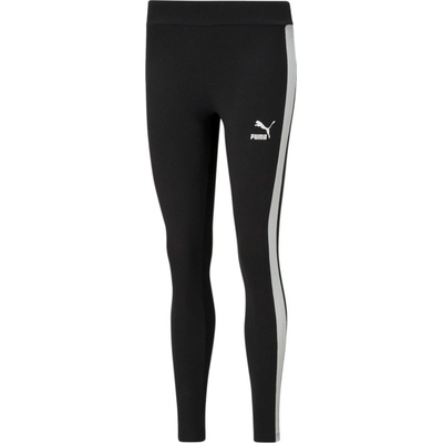 Puma ICONIC T7 MR LEGGINGS W čierne