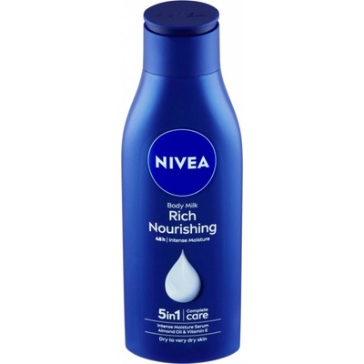 Nivea Nourishing telové mlieko veľmi suchá pokožka 250 ml