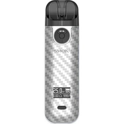Smoktech NOVO 4 800 mAh Silver Carbon Fiber 1 ks