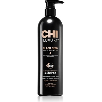 CHI Luxury Black Seed Oil Gentle Cleansing Shampoo нежен почистващ шампоан 739ml