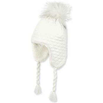 Sterntaler Детска зимна ушанка за момиче в екрю, Sterntaler