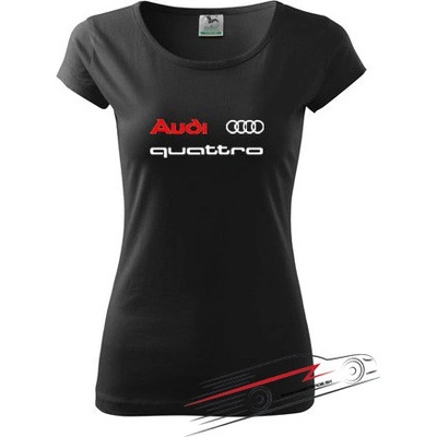 Dámske tričko s motívom AUDI Quattro