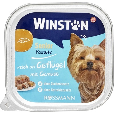 Winston Senior menu s drůbežím a mrkví 150 g