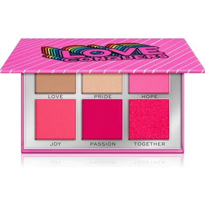 Revolution Beauty Power Shadow Palette палитра сенки за очи цвят Love Conquers 6, 6 гр