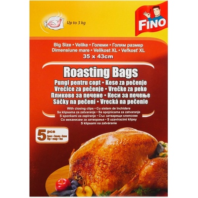 Fino sáčky na pečení 5 ks 35x43 cm – Sleviste.cz