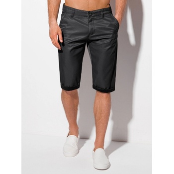 Edoti Men's casual shorts W369 čierna biela šedá hnedá viacfarená