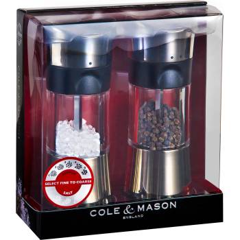 cole & mason Комплект мелнички за сол и пипер с механизъм за прецизност Horsham Cole & Mason 15, 4 см (Cole & Mason H 306598P)