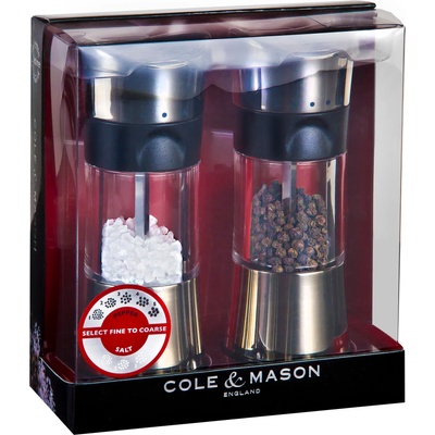 cole & mason Комплект мелнички за сол и пипер с механизъм за прецизност Horsham Cole & Mason 15, 4 см (Cole & Mason H 306598P)