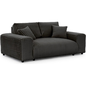 ROPEZ Тъмносив диван от рипсено кадифе 178 cm Justin - Ropez (Justin Sofa 2os. Vito 18 Standard)