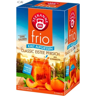 TEEKANNE FRIO ICE TEA MANGOVÝ ČAJ POMARANČ 45G 18 KS