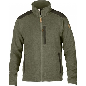 Fjällräven Мъжко поларено яке Fjällräven Buck Fleece Fleece jacket - Laurel Green / Deep Forest - размер XS (005-1542-0511)