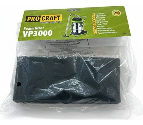 Procraft VP3000 filter penový