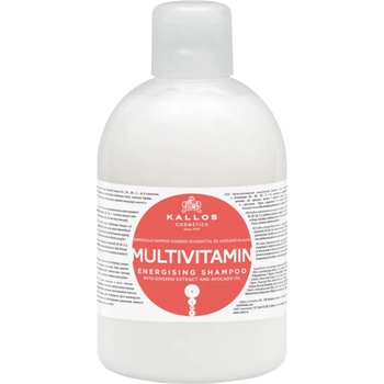 Kallos energizující šampon Multivitamin with Ginseng Extract and Avocado Oil 1000 ml
