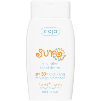 Ziaja Sun мляко за загар за деца SPF 50+ 125ml