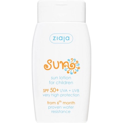 Ziaja Sun мляко за загар за деца SPF 50+ 125ml