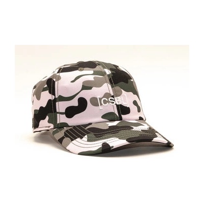 Cayler & Sons Brackets Curved Cap Woodrose Camo/White Camo Bílá Černá