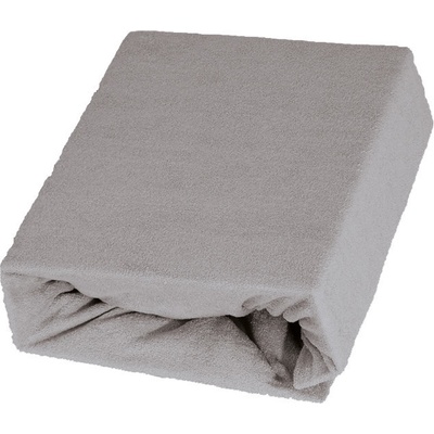 Vesna Prostěradlo froté Excellent šedé 140-160x200