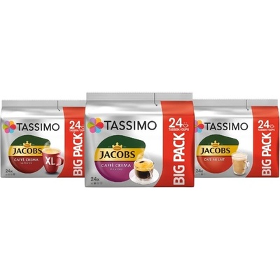 TASSIMO uzávěry XXL variační box 72 porcí