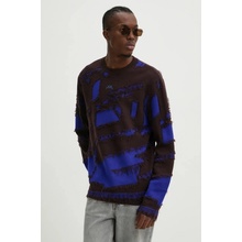 A-cold-wall Frontage Knit Crewneck pánský ACWMK169 modrá