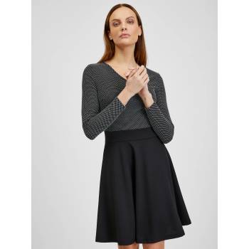 orsay Черна дамска рокля с десен ORSAY Orsay | Cheren | ЖЕНИ | S