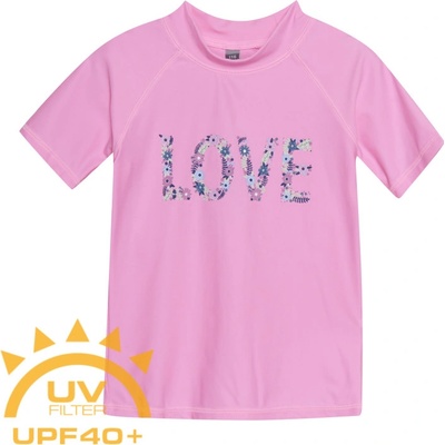 Color Kids-T-shirt W. Print begonia pink