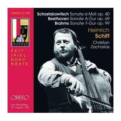 Dmitri Shostakovich - Schostakowitsch - Sonate D-Moll, Op. 40; Beethoven - Sonate A-Dur, Op. 69; Brahms - Sonate F-Dur, Op. 99 CD