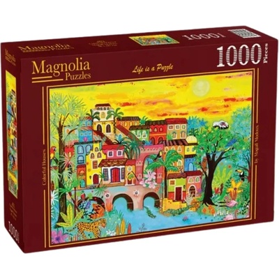 Magnolia Пъзел Magnolia от 1000 части - Къщи в гората (4103)